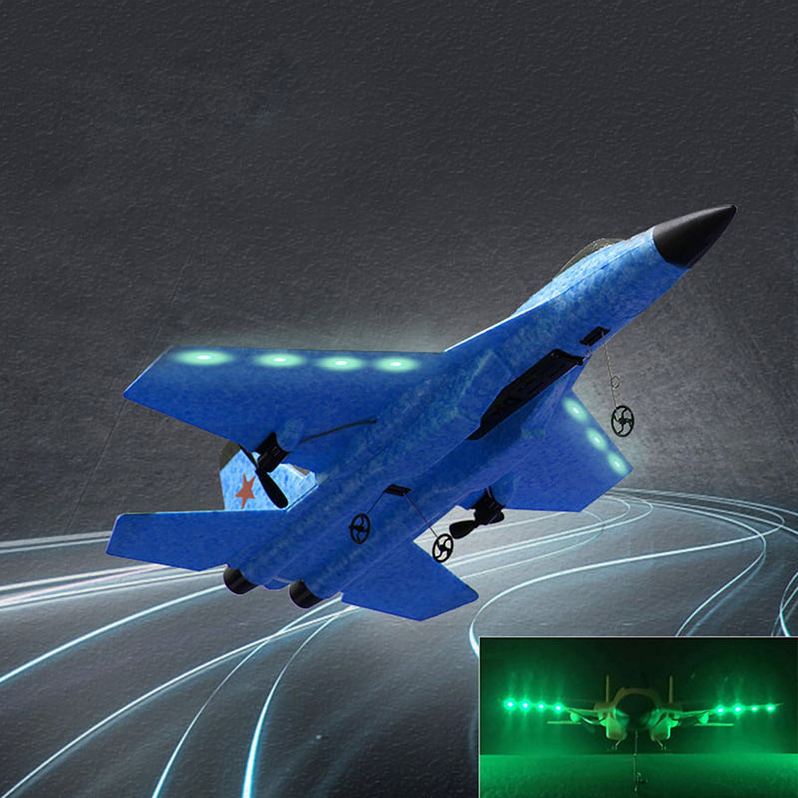 New SU35 RC Airplane 2.4G Remote Control Fighter EPP Foam Toys Kids