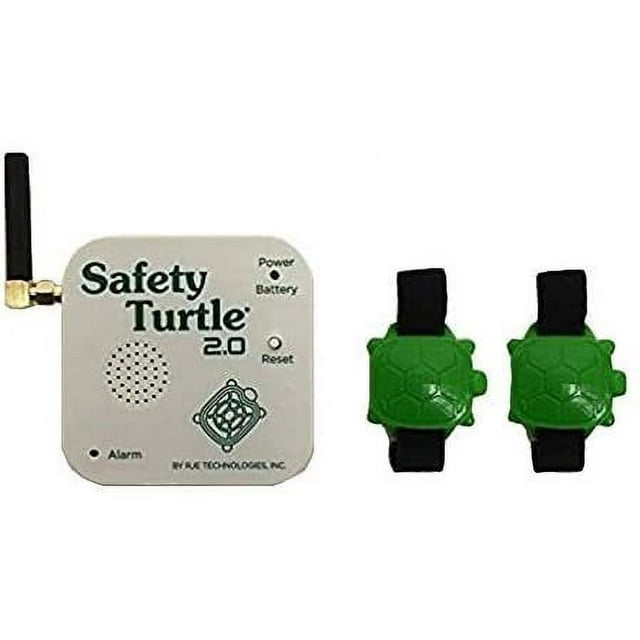 New Safety Turtle 2.0 Pet Immersion Pool/Water Alarm Kit 2 Petbands