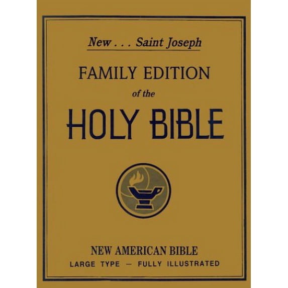 Pre-Owned New Saint Joseph Bible-NABRE-Family Large Print (Hardcover) 0899426123 9780899426129