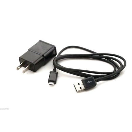 New Samsung BEAM I8520 Wall Travel Charger Adapter & Micro USB Data Cable For Cell Phones