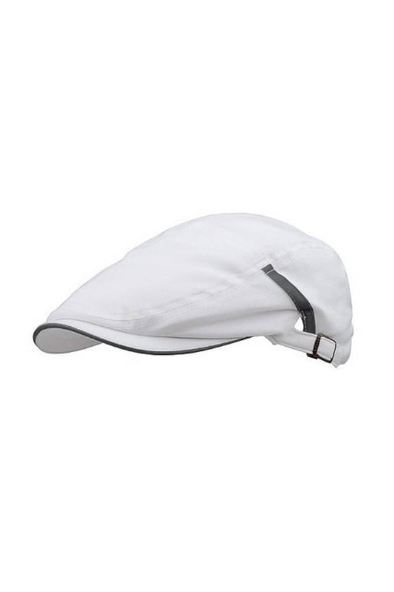 New Sandwich Bill Ivy Cap - White