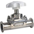 thumbnail image 1 of New Sanitary Diaphragm Valve 1 inch Sanitary Diaphragm Valve Stainless Steel 316L Tri-Clamp Type 64mm EPDM PTPE Silicone Seal (1 inch), 1 of 6