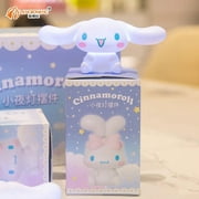 New Sanrio Blind Box Kawaii Cinnamoroll Figures Toy Light Night Home Decoration For Fans Children Christmas Gift