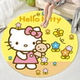 thumbnail image 1 of New Sanrio Cartoon Hello Kitty Living Room Carpet Lounge Rug Cute HelloKitty Bedroom Bedside Rug Kitty Cat Floor Mat Decor, 1 of 10