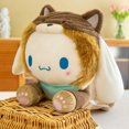 New Sanrio Cinnamoroll Plush Toy Girl Heart Crossdressing Series Doll