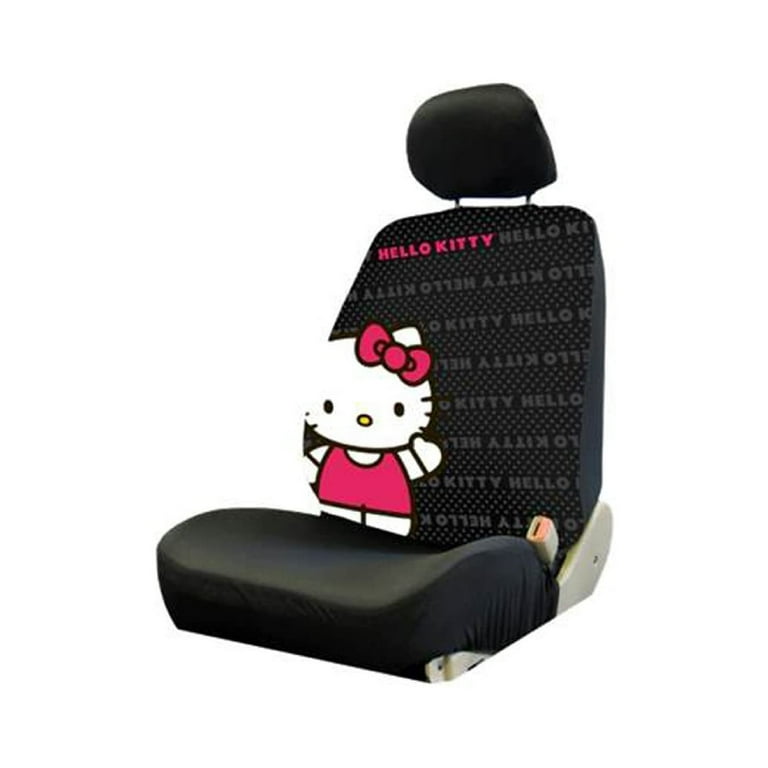 New Sanrio Hello Kitty Core Car Truck Single Front Seat Cover with Headrest Cover