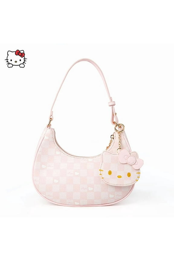 New Sanrio Hello Kitty Underarm Bags Cute Zipper Shoulder Bags For Women Crossbody Bags Bags Gifts
