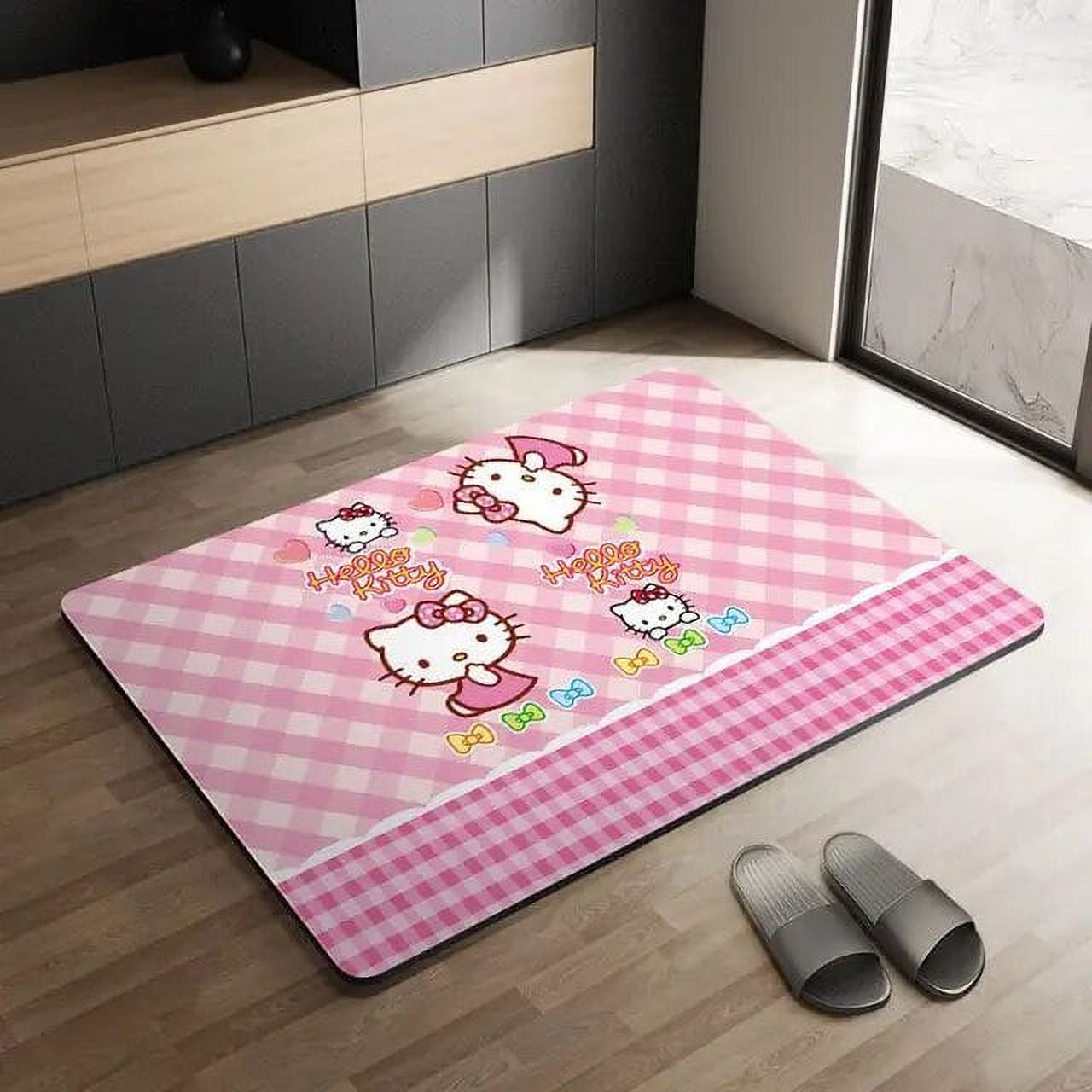 New Sanrio Kawaii Hello Kitty Bath Mat Anime Cute Cartoon Children
