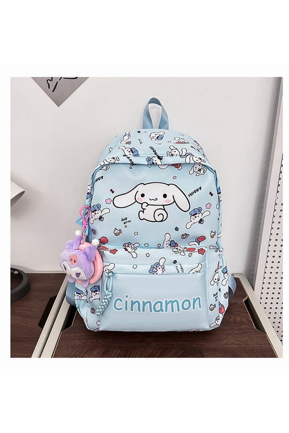 New Sanrio Kuromi My Melody Backpack Casual Cute Cartoon Large Capacity Wear resistant Backpack