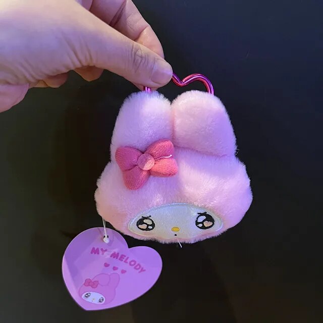 New Sanrio Kuromi My Melody Plush Toys Cute Cinnamoroll Coin Purse