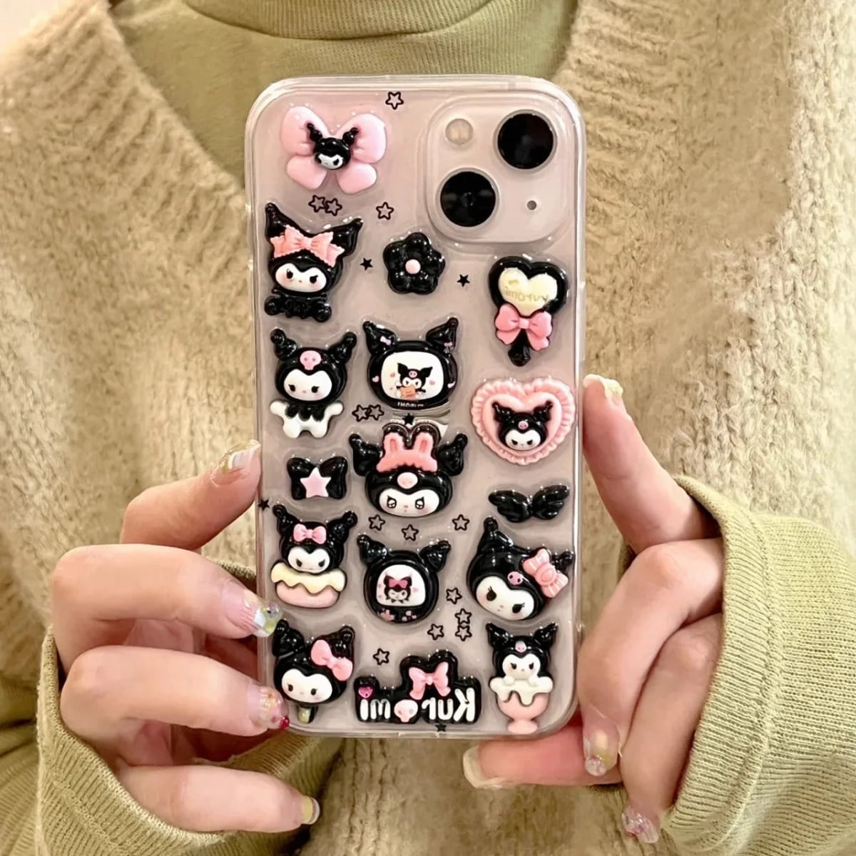 New Sanrio Kuromi My Melody Three-dimensional Phone Case for