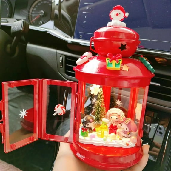 New Sanrio Kuromi Night Light Figure Doll Girls Toys Projector Kawaii Eye Protection Bedroom Decoration Gifts