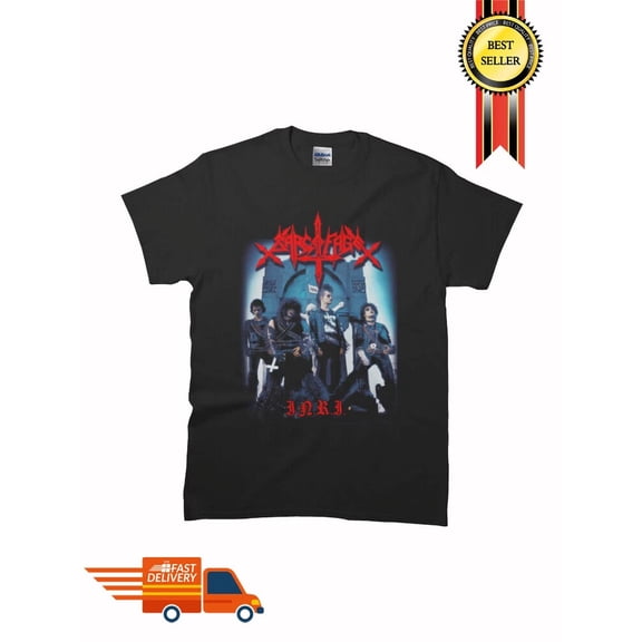 New Sarcofago - INRI Classic Popular Premium MAN WOMAN T-Shirt SIze S-5XL