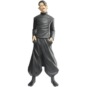 New Satoru Gojo Figure Geto Suguru Figure Black Clothing Standing Action Figures 30cm/11.8inch Handmade Cosplay PVC Statues Souvenirs Anime Fans Gifts (Geto Suguru)