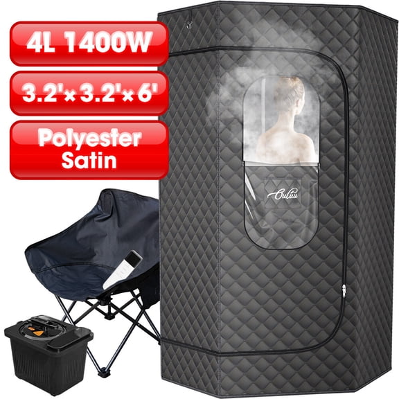 New Sauna Box, Portable Steam Tent for Home Detox and Relaxation with Steamer
