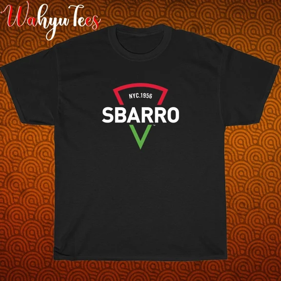 New Sbarro Pizza Men's Logo Black/Grey/Navy/White Size S-5XL Unisex T-Shirt