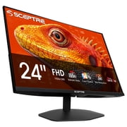 New! Sceptre 24-inch Prime Gaming Monitor DisplayPort x2 165Hz HDMI x2 165Hz Build-in Speakers, Machine Black 2027 E248B-FW165T series