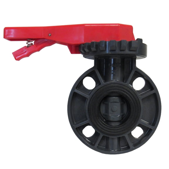 New Sch 80 PVC 2 Inch Butterfly VALVES Locking Handle Butterfly VALVES New Sch 80