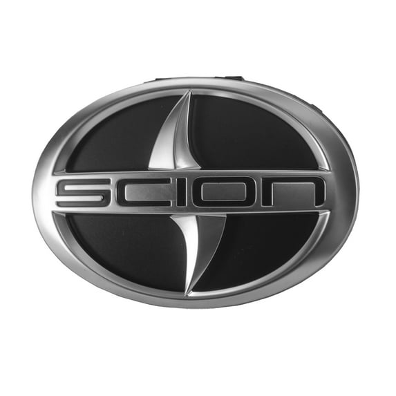 New Scion Satin / Black Grille Emblem 7530121030 OEM fits 2014-2016 Scion tC