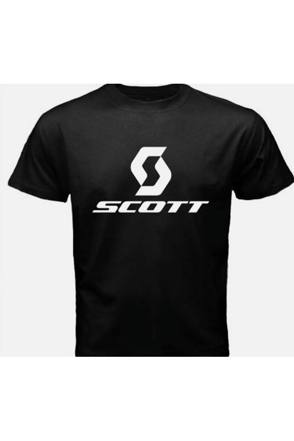 New Scott Bicycle Men's Black T-Shirt Shirt