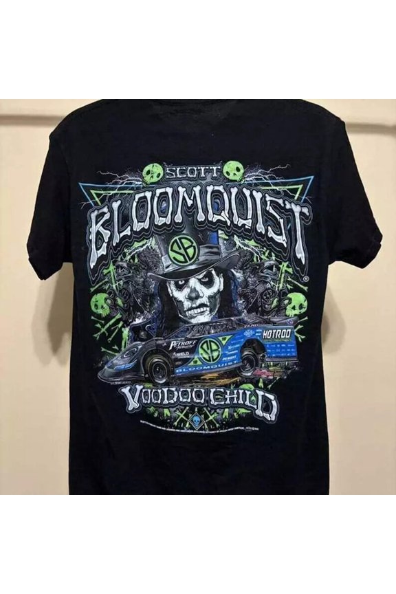New Scott Bloomquist Dirt Late Model Racing Cotton Unisex t-Shirt