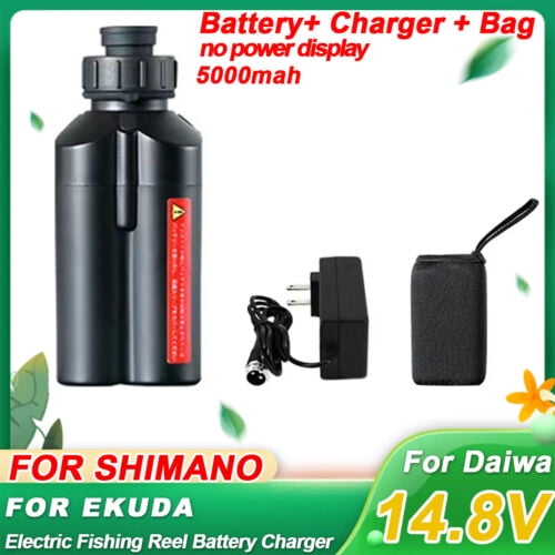 battery for shimano electric reel The Power Shop [14.8V 2500mAh 1pc Replacement Fishing Daiwa BM2500 BM2300 and for BeastMaster 9000 : Sports & Outdoors less hassle Daiwa Battery Genuine Shimano Battery