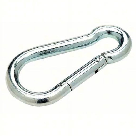 New Seachoice Safety Spring Hook-Zinc Pl 3/8X4 Scp 36831