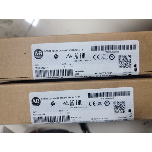 New Sealed 1756-EN2T EtherNet/IP Module Fast Ship 1 Year Warranty