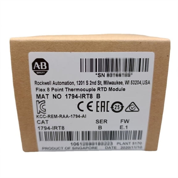 New Sealed 1794-IRT8 Flex 8 Point Thermocouple RTD Module