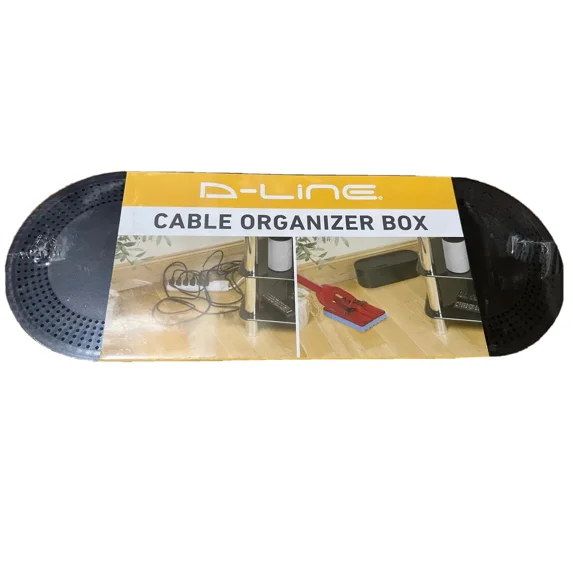 New Sealed D-Line Cable Organizer Box - 12 3/4" (L) X 5" (W) X 4 1/2" (H) Fs!