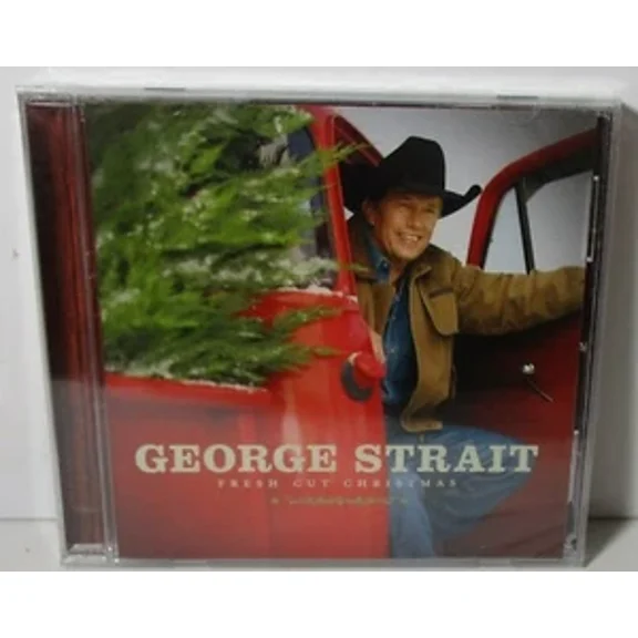 New & Sealed Fresh Cut Christmas By George Strait - Hallmark 10 Tracks