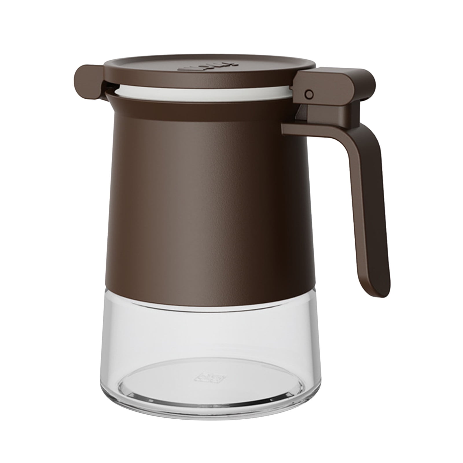 New Sealed Glass Seasoning Bottle Kitchen Glass Sugar Jar with