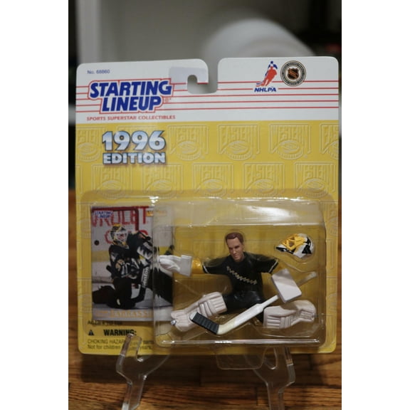 New Sealed Starting Lineup SLU 1996 Tom Barrasso NHL Pittsburgh Penguins Goalie