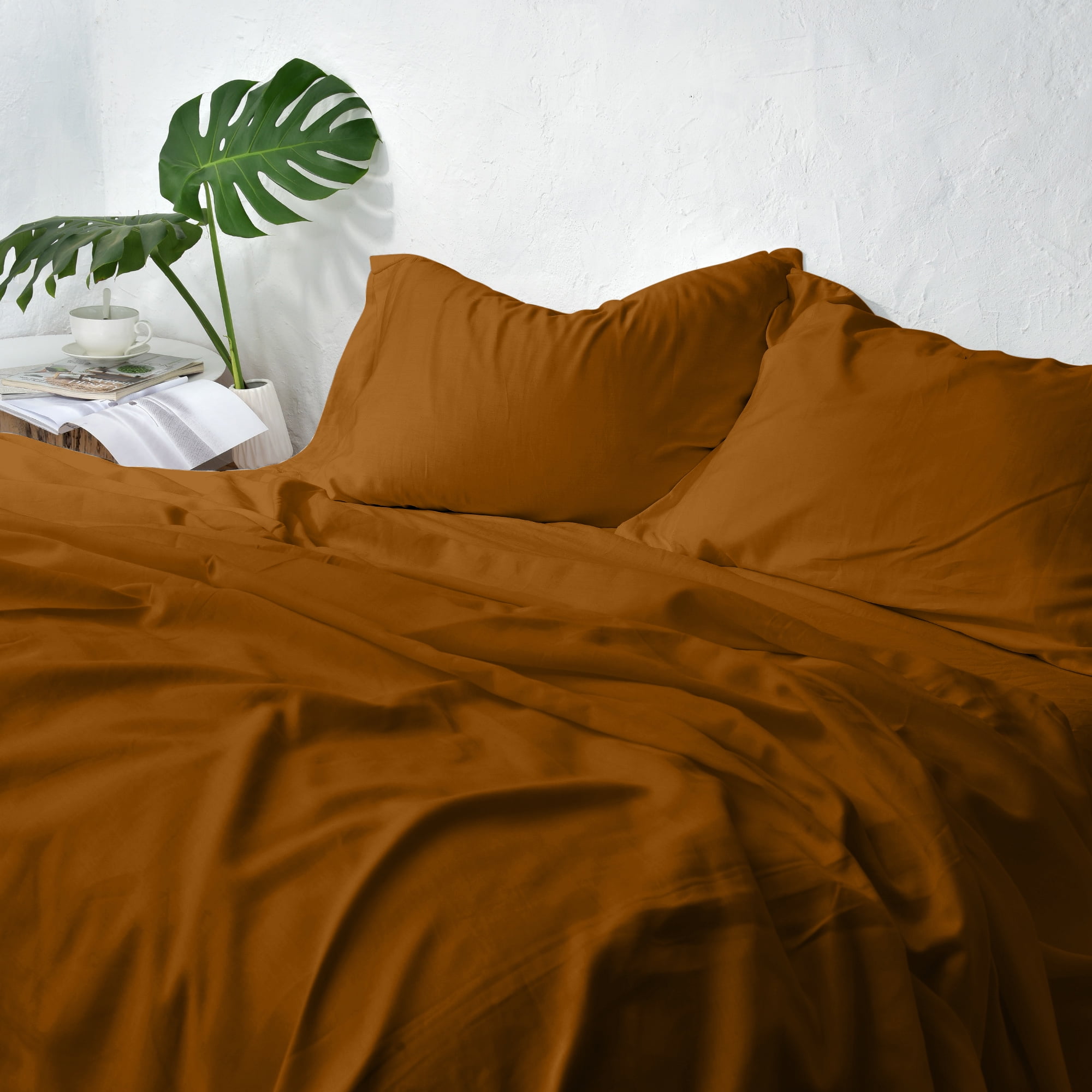 New Season Naturally Yours 100 Linen Queen Sheet Set Adults