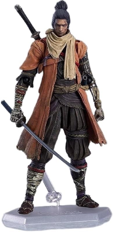 New Sekiro Figure, Fighting Standing Sekiro Action Figures 15cm/5.9inch PVC Character Figurine Cosplay Model Collectible Handicrafts for Anime Fans Gift