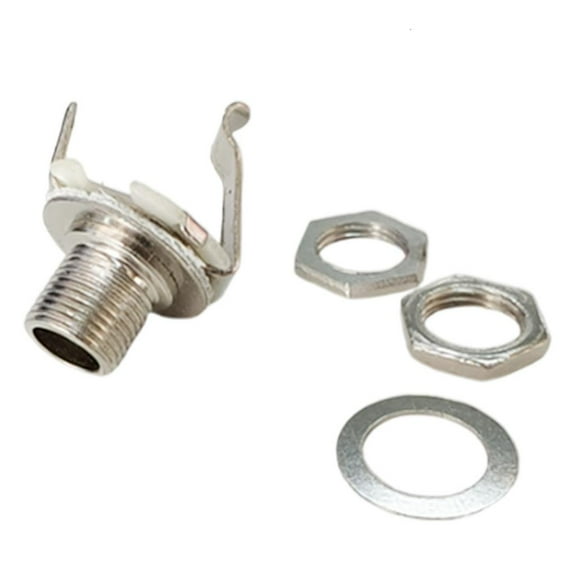 New Selling1/4" Mono Female Input Jack Plug Socket For Electric Guitar Bass