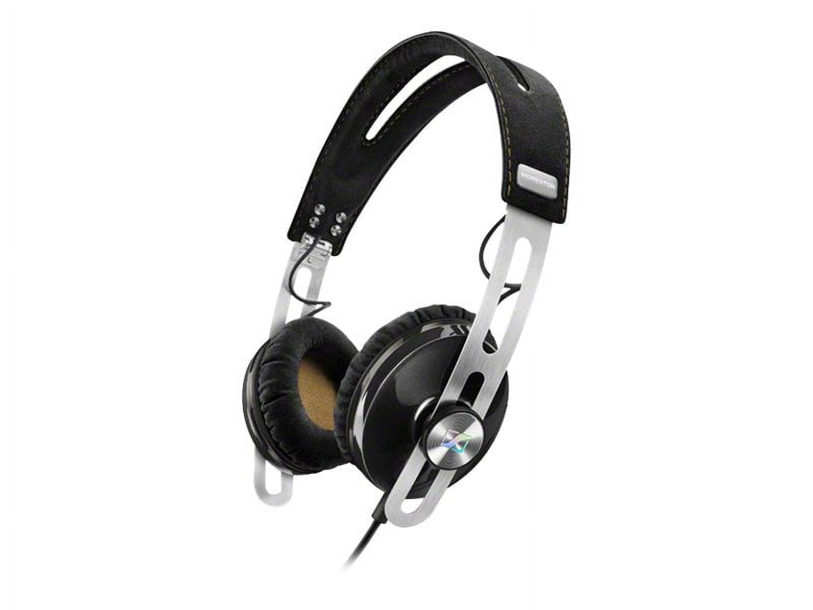 New Sennheiser 506251 M2OEI Momentum On-Ear Stereo Audio Headphones Black iOS - image 1 of 4