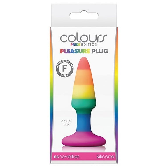 Colours - Pride Edition - Pleasure Plug - Mini -Rainbow