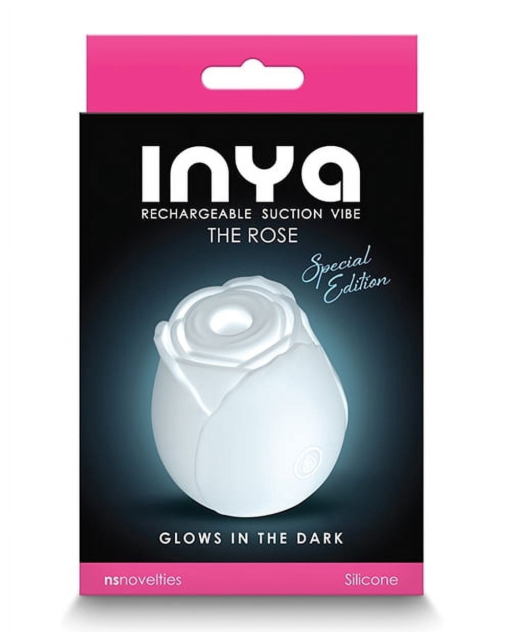 INAYA Rose Rechargeable Vibration Massager, Women's Toy - Glow in the Dark, Waterproof, Air Technology - Walmart.com INAYA Rose Rechargeable Vibration Massager, Women's Toy - Glow in the Dark, Waterproof, Air Technology - Walmart.com