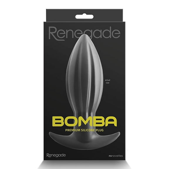 New Sensations Novelties Renegade Bomba Anal Plug Medium