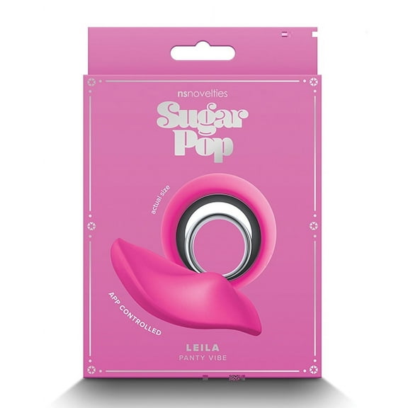 New Sensations Novelties Sugar Pop Leila Panty Vibe Pink Panty Vibrators