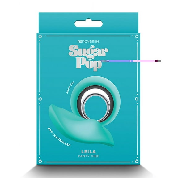 New Sensations Novelties Sugar Pop Leila Panty Vibe Teal