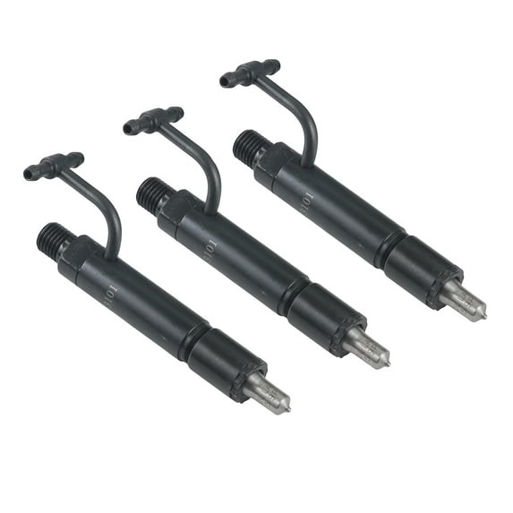 Fuel Injector Kit Qty 3 Compatible with Mustang Komatsu PC35MR-2 Takeuchi TB135 3TNV84 3TNV88 3-Cyl 3-Pack 72900453101