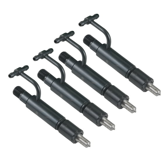 Fuel Injector Set of 4 Compatible with Yanmar Kobelco SK40SR-2 Komatsu PC45MRX-1-E Komatsu 4D84E 4TNE84 Injector Set 729503-53100