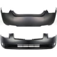 thumbnail image 1 of New Set of 2 Bumper Covers Fascias Front & Rear NI1000211, NI1100232 Pair, 1 of 4
