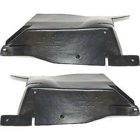 New Set of 2 Fits CHEVROLET IMPALA 2000 2011 Front LH & RH Side Engine Splash Shield