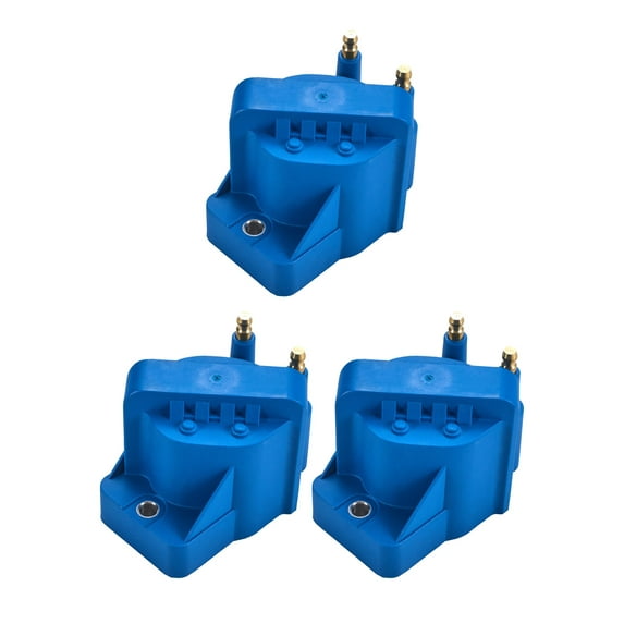 New Set of 3 High Performance Ignition Coil Pack Compatible with 1992-1995 Chevrolet Lumina APV V6 3.8L Replacement for DR39 C849