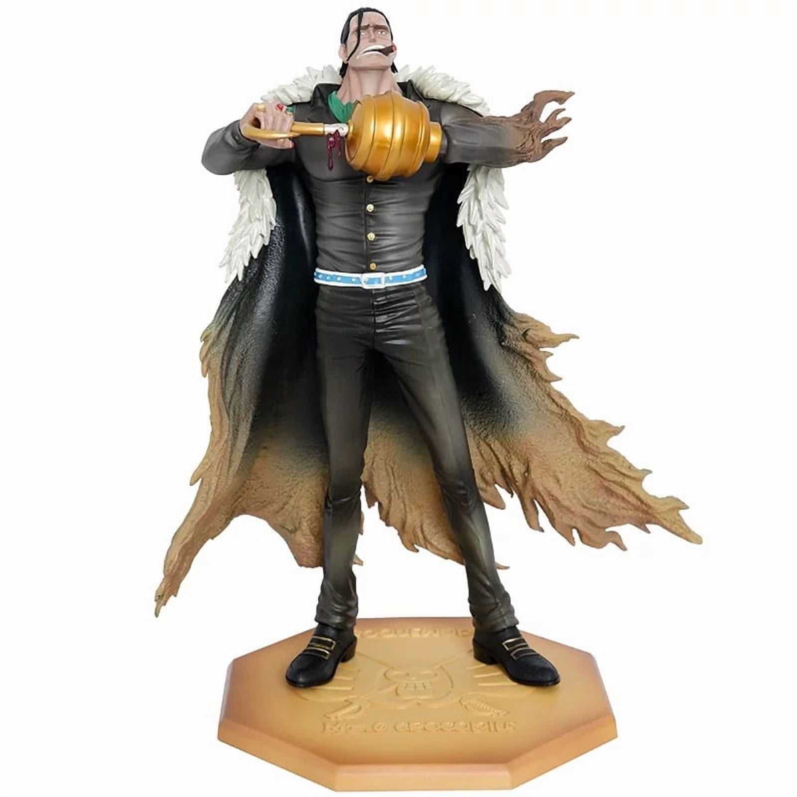 New Seven Warlords of The Sea Sir Crocodile (Black Ver) Character Anime Model Statue Action Figures Desktop Ornament Popular Decorations Fan Souvenirs Creative Gift Collectable