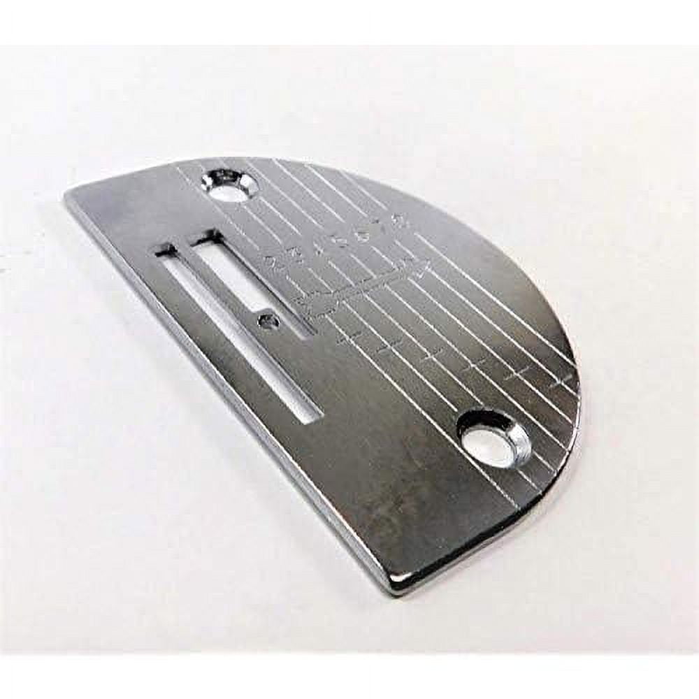 New Sewing Machine Chrome Needle/Throat Plate, Graduated Markings