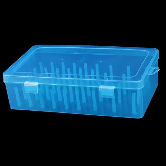 New Sewing Thread Box 42 Pieces Spools Bobbin Carrying Case Container Holder Craft Spool Organizing Case Sewing 24 Spools